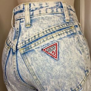 THRIFTED Guess High Waisted Bermuda Shorts